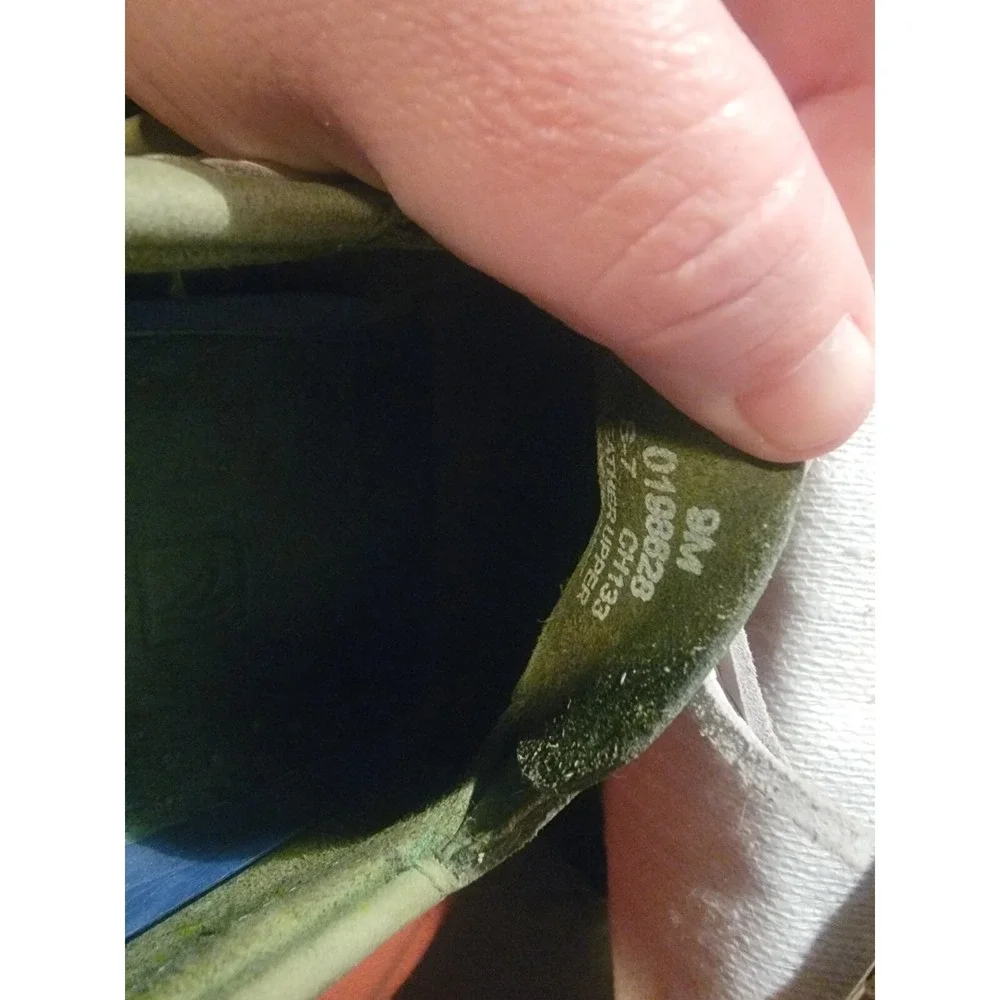 Sperry Top-Sider Men's 9 M Green Leather Authentic Original Boat Shoes Moccasin